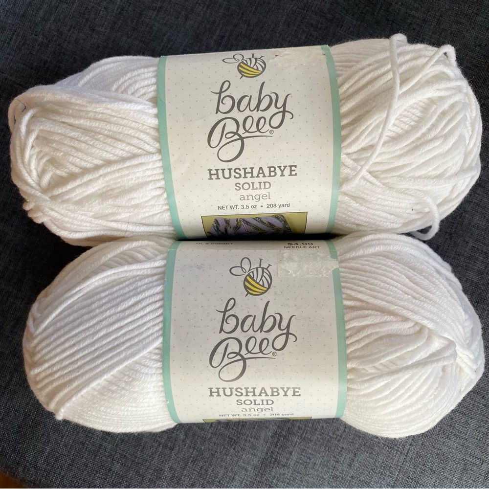 Hushabye Solid Yarn - Angel White